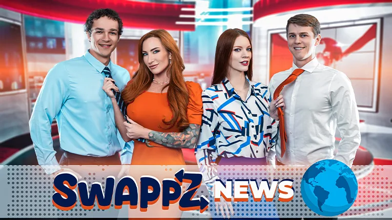Fuck the Feud! The News Anchor Stepmommy Swapfest - Mom Swap - 1542
